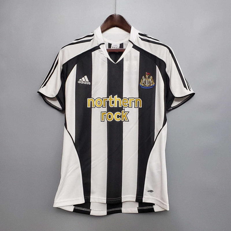 Jersey Newcastle Retro 2005/2006 - Negra e White