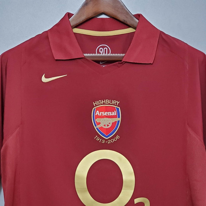 Jersey Arsenal Retro 2005/2006