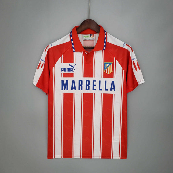 Jersey Atlético de Madrid Retro 1994/1995 - White e Red
