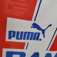 Jersey Atlético de Madrid Retro 1996/1997 White e Red -