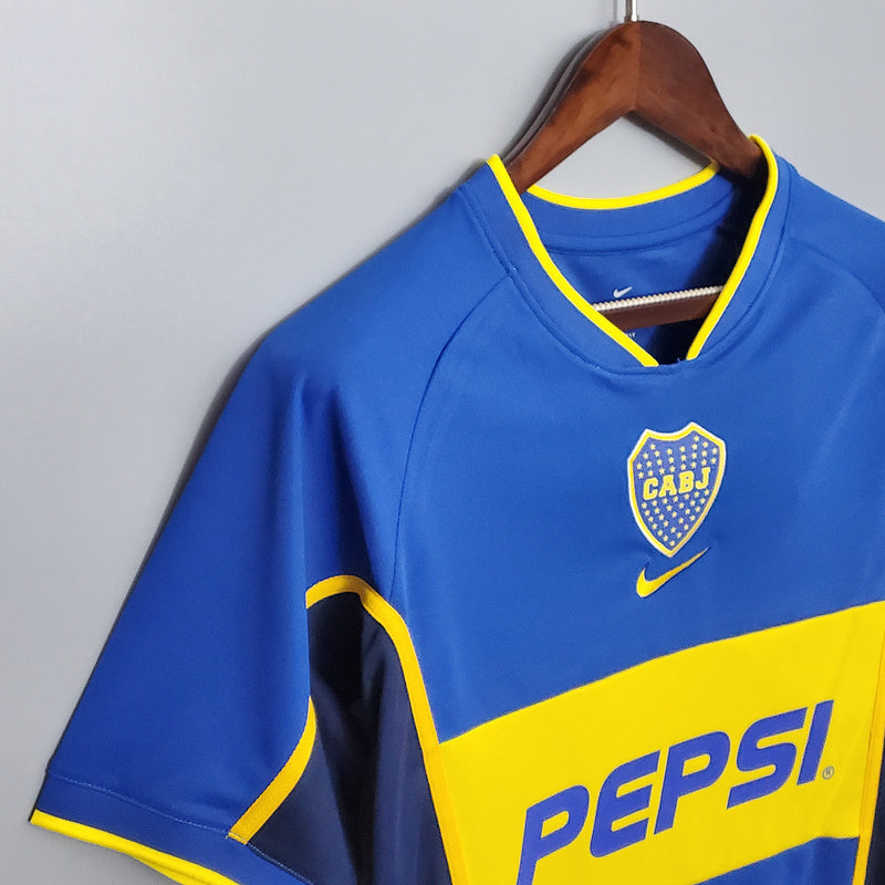 Jersey Boca Juniors Retro 2002
