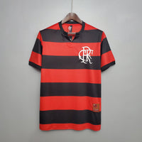 Jersey Flamengo Retro 1978/1979 Red e Negra