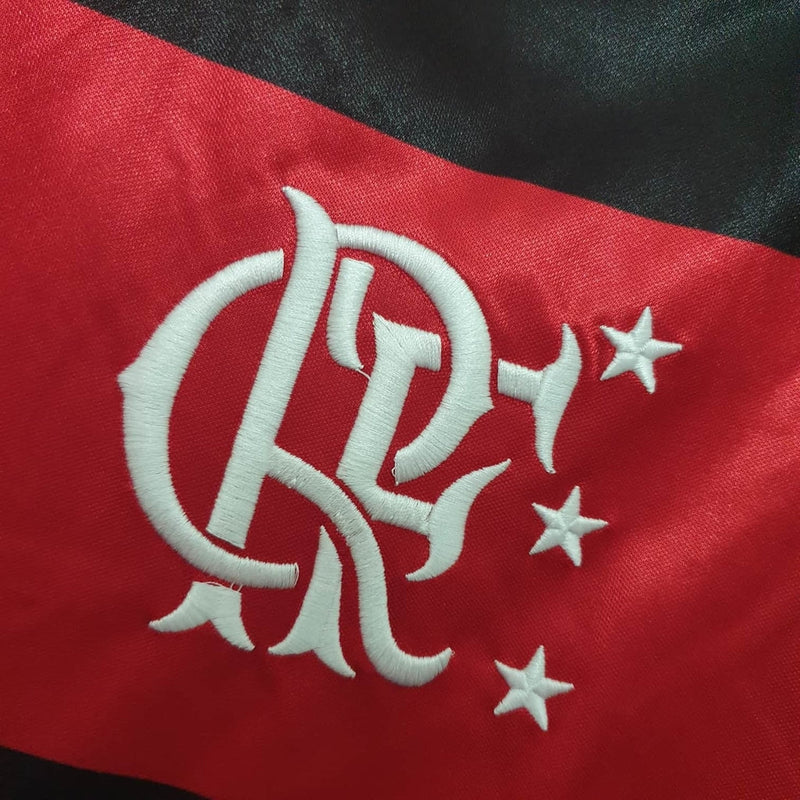 Jersey Flamengo Retro 1990 Red e Negra -