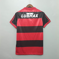 Jersey Flamengo Retro 1990 Red e Negra -