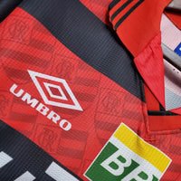 Jersey Flamengo Retro 1995 Red e Negra -