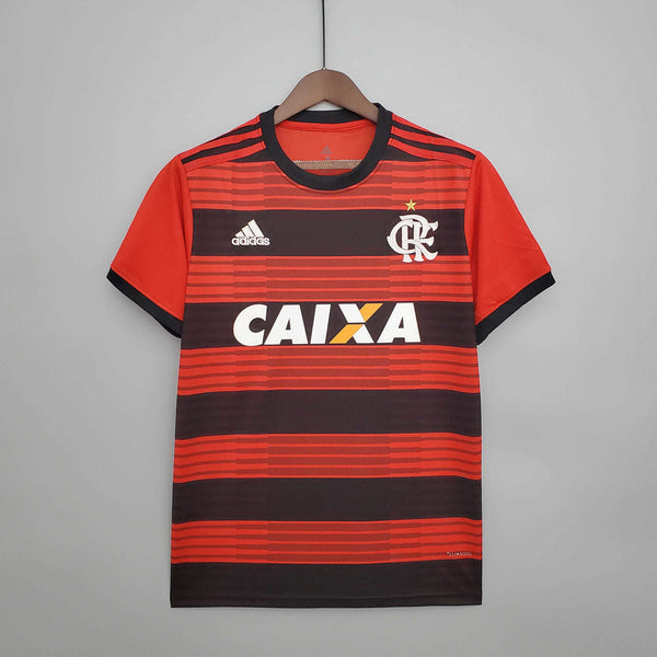 Jersey Flamengo Retro 2018/2019 Red e Negra -