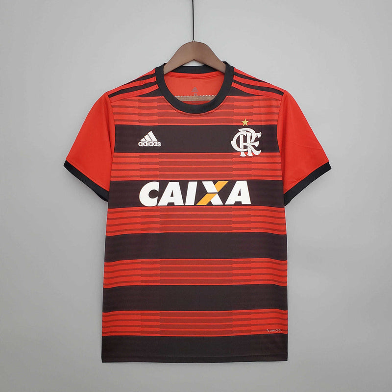 Jersey Flamengo Retro 2018/2019 Red e Negra -