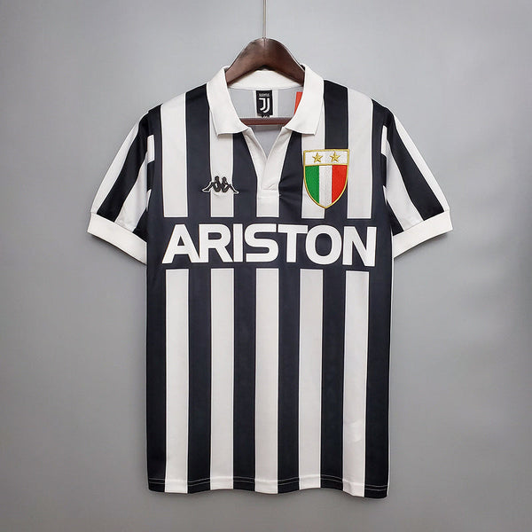 Jersey Juventus Retro 1984/1985 - Negra e White