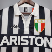 Jersey Juventus Retro 1984/1985 - Negra e White