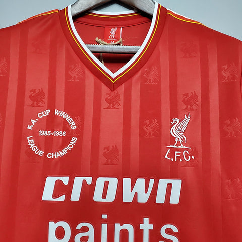 Jersey Liverpool Retro 1985/1986 - Red