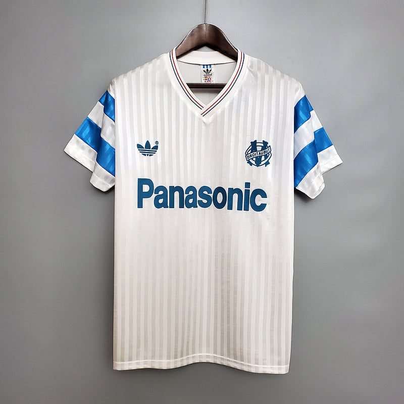 Jersey Marseille Retro 1990 White -