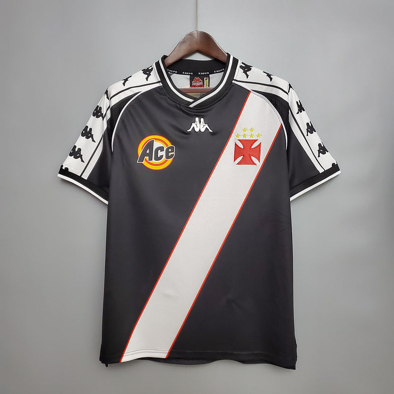 Jersey Vasco Retro 2000 Negra -