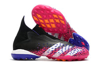 Football boots Société Predator Freak + FG Black/Pink/Purple - Cano Alto