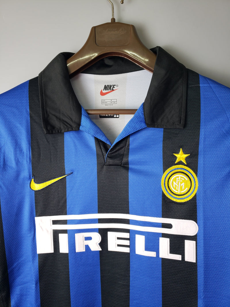 Jersey Long Sleeve Inter Milan Home 1998