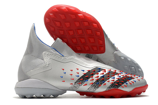 Football boots Société Predator Freak + FG Gray - Cano Alto