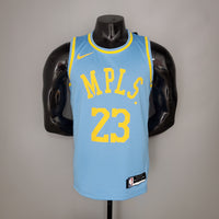 Jersey Sleeveless NBA Los Angeles Lakers Minneapolis