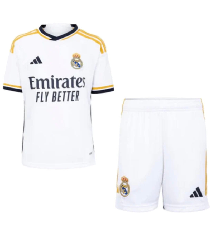 Kids kit Real Madrid Home 23/24