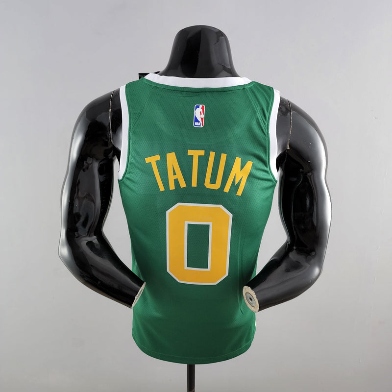 Jersey Sleeveless Boston Celtics Gold