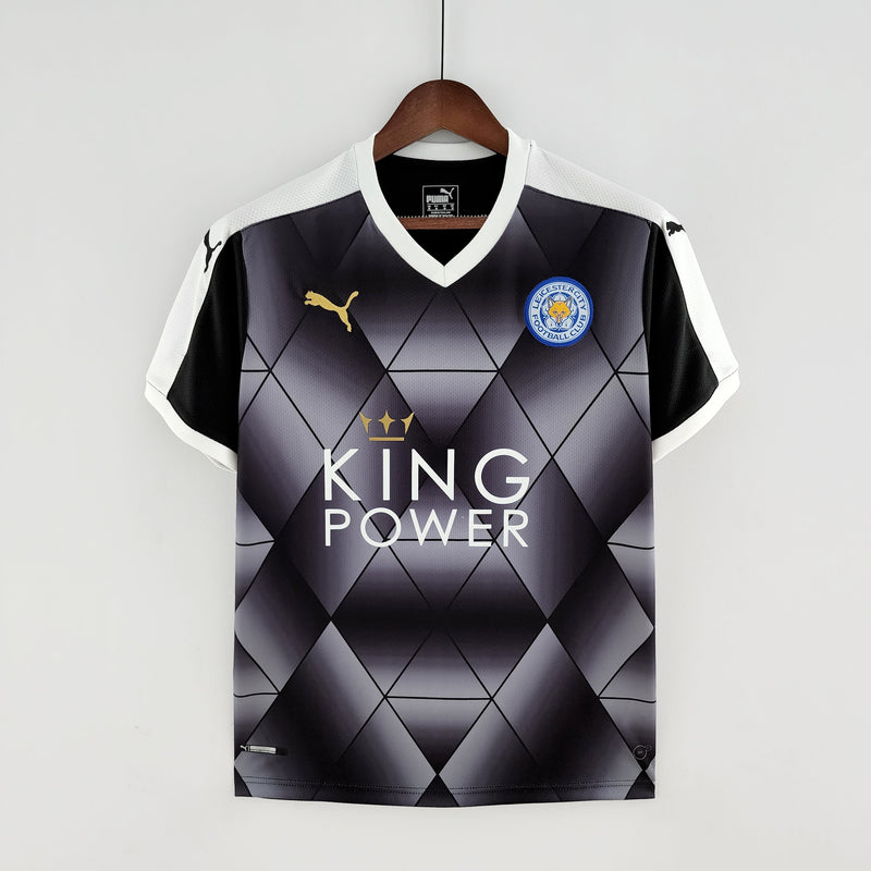 Jersey Leicester City - Retro- II 15/16 - XL lBlack