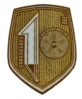 Badge 10x Champions Bundesliga Bayern de Munique