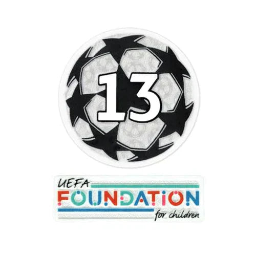 Badge UCL Starball 13 + UEFA Foundation Playset 21-22