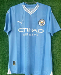 Jersey Manchester City Home com PATCH 23/24