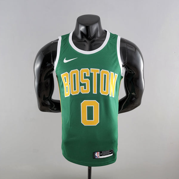 Jersey Sleeveless Boston Celtics Gold