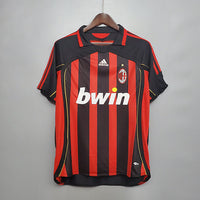 Jersey AC Milan Retro 2006/2007 - Red e Negra