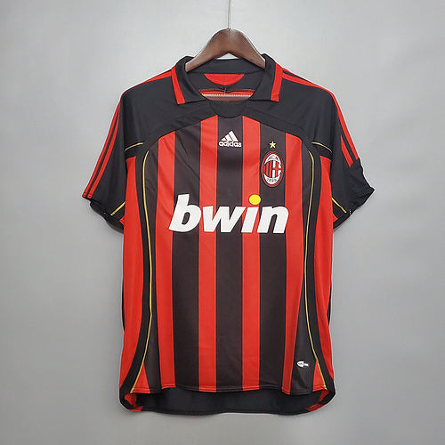 Jersey AC Milan Retro 2006/2007 - Red e Negra