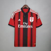 Jersey AC Milan Retro 2014/2015 - Red e Negra