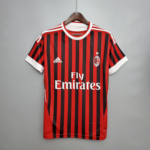 Jersey AC Milan Retro 2011/2012 - Red e Negra