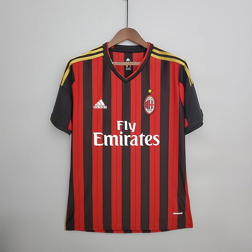 Jersey AC Milan Retro 2013/2014 - Red e Negra