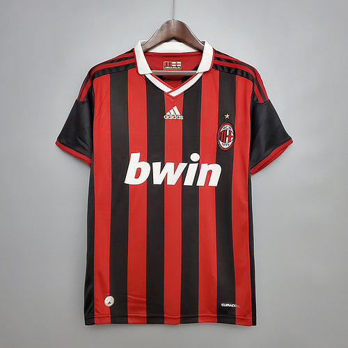 Jersey AC Milan Retro 09/10 - Red e Negra