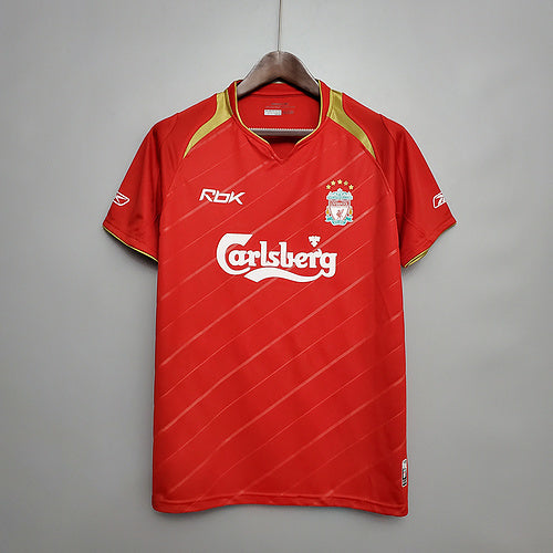 Jersey Liverpool Retro 05/06 - Reebok - Red