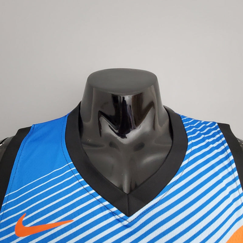 Jersey Sleeveless NBA Oklahoma City Thunder