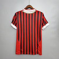 Jersey AC Milan Retro 2011/2012 - Red e Negra
